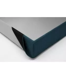LETTO MATRIMONIALE CONTENITORE "HILL" BLU 160X190 CM